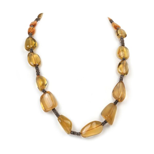 Golden Cascade Necklace