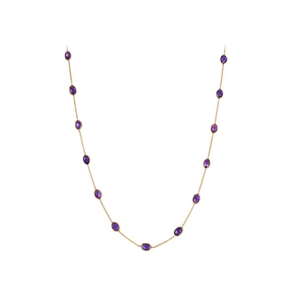 Amethyst Gold Chain