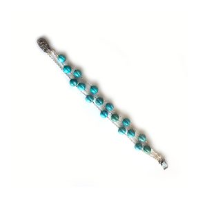Turquoise And Pearl Bracelet