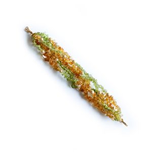 Peridot And Yellow Topaz Bracelet