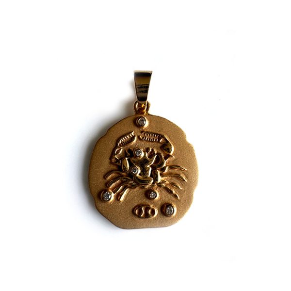 Scorpio Gold Pendant